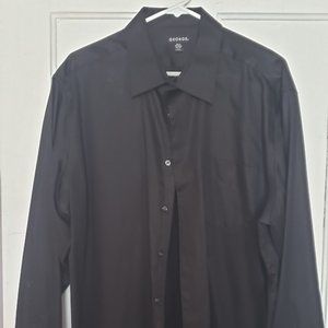 Gray Long sleeve button down dress shirt XL by George